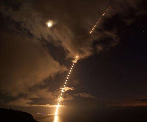 Aegis Combat System intercepts target during flight test