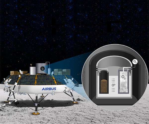 Airbus backs Dereum Labs to collaborate on lunar resources extraction