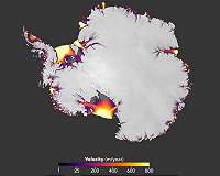 W. Antarctica's crumbling ice sheet to redraw global coastline