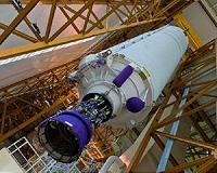 Soyuz meets its multi-satellite payload for Friday's Arianespace launch