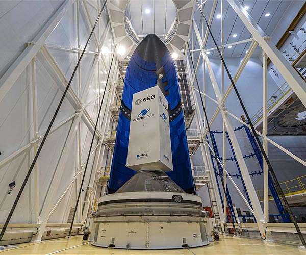First Ariane 6 fairing at Europe's Spaceport