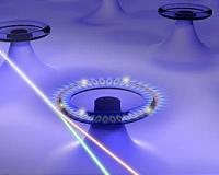 Microlasers get a performance boost from a bit of gold