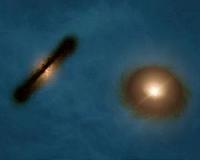 Young binary star system may form planets with weird and wild orbits