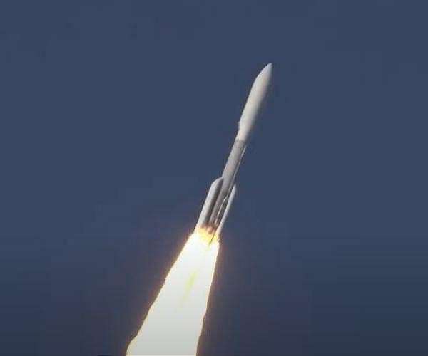 Atlas V rocket launches two communications satellites