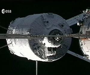 Europe's ATV Supply Ship Docks Safely With ISS