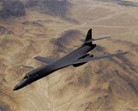 B-1Bs Bomb Enemy Compound