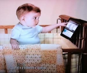 Toddlers getting more tablet use: study