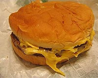 Bacon cheeseburger tops 'unhealthy' list
