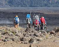Designing future human space exploration on Hawaii's lava fields