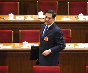 China's Bo Xilai 'implicated in criminal act'