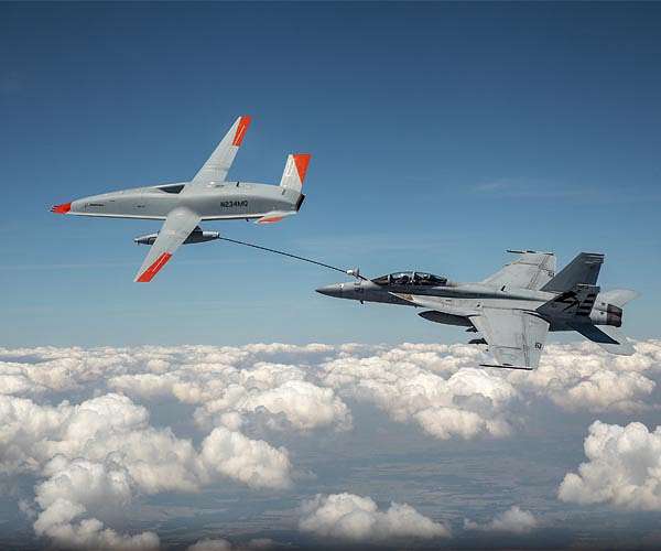 Boeing's MQ-25 T1 becomes first drone to refuel aircraft mid-air