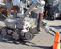 Engineers Deliver Robot to Neutralize Remote Explosives