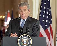 Bush scolds Iran, Syria, in Middle East speech