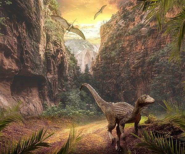 Dinosaurs' ascent driven by volcanoes powering climate change
