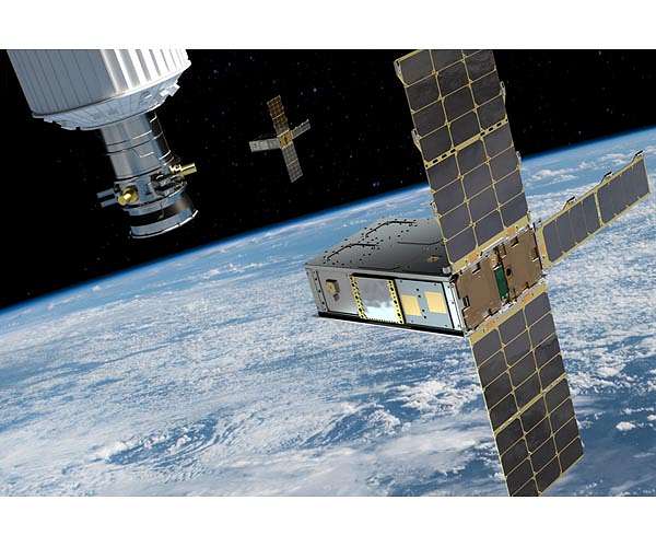 Cesiumastro deploys active phased array experimental satellites