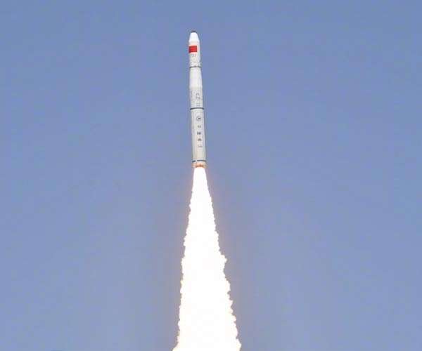China sends nine satellites into orbit by sea launch