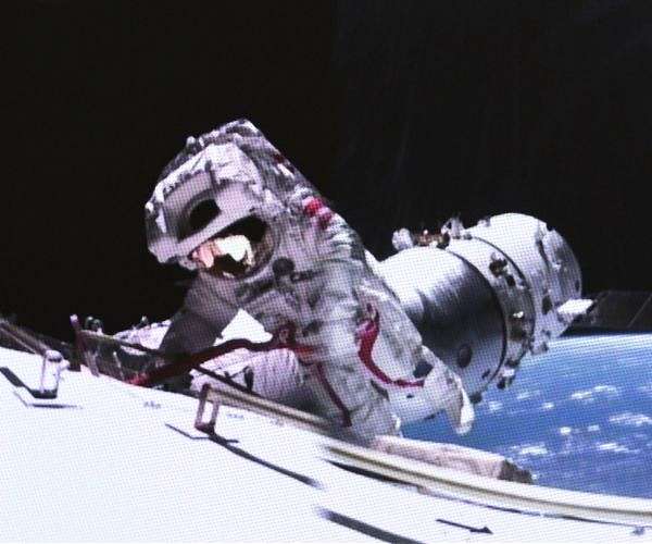Chinese astronauts repair space station's solar wings after debris impact