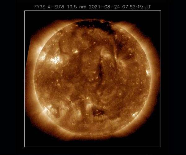 Fengyun 3E weather satellite captures first images of sun