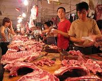 China taps pork reserve as swine fever hits industry