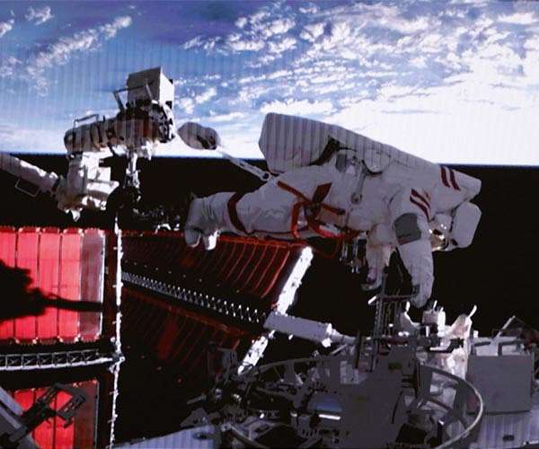 Spacewalks become 'routine' after 12th mission