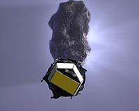 NASA's Deep Impact Spacecraft Deploys First Ever Comet Impactor
