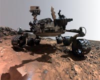 Curiosity Low-Angle Self-Portrait at 'Buckskin' Drill Site