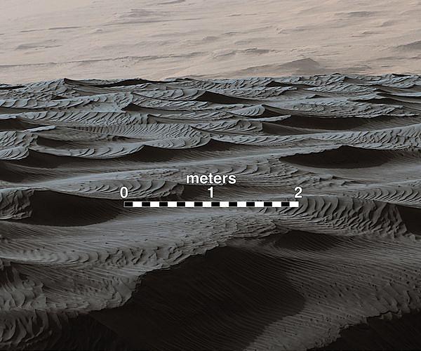 Study of dune dynamics will help scientists understand the topography of Mars