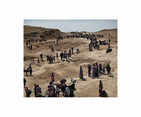 4,000 uprooted by fighting in Iraq's Sinjar: Kurdish official