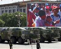 Missiles, drones and tanks: China shows off military prowess