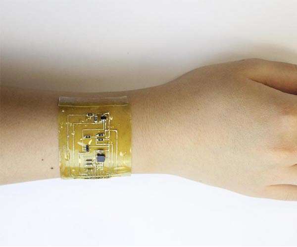 'Electronic skin' promises cheap and recyclable alternative to wearable devices
