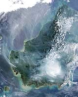 Fires Rage In Indonesian Borneo And Sumatra