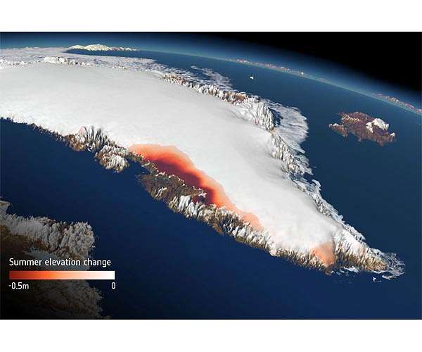 Meltwater runoff from Greenland becoming more erratic