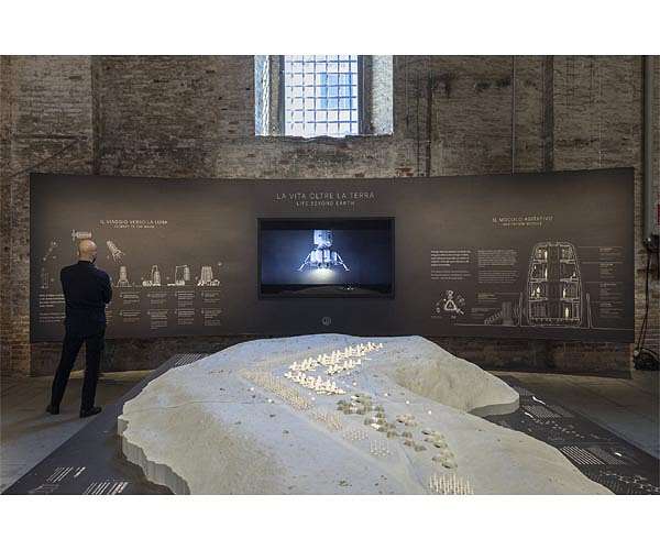 Moon habitat blueprint at Venice Biennale