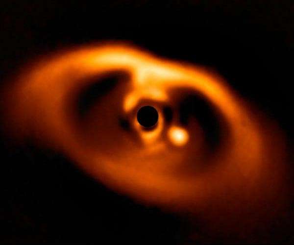 Hubble Watches How a Giant Planet Grows