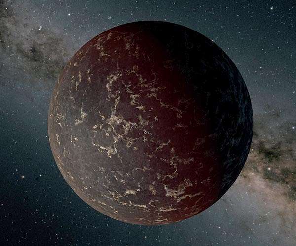Astronomers measure enormous planet lurking far from its star