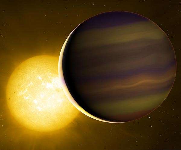 First transiting exoplanet's 'chemical fingerprint' reveals its distant birthplace