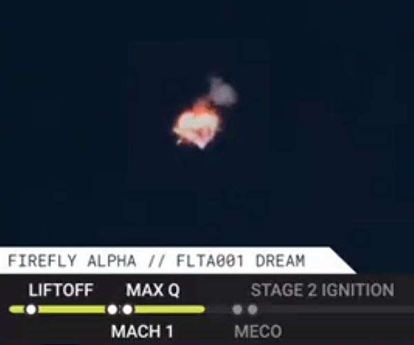 Firefly Aerospace rocket explodes minutes after first launch