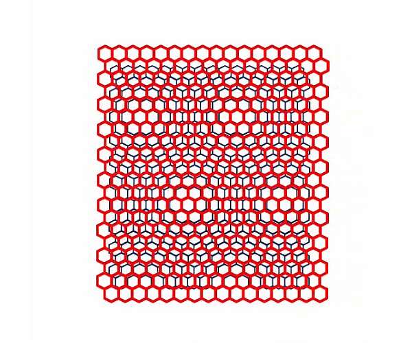 'Twisting' atomic materials may convert light into electricity