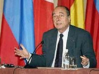 Chirac Calls ITER Nuclear Reactor Essential For Planet's Future