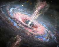 Quasar tsunamis rip across galaxies