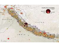 Climate change could trigger more landslides in high mountain Asia