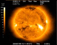 GOES-13 Solar X-Ray Imager Sees First Light