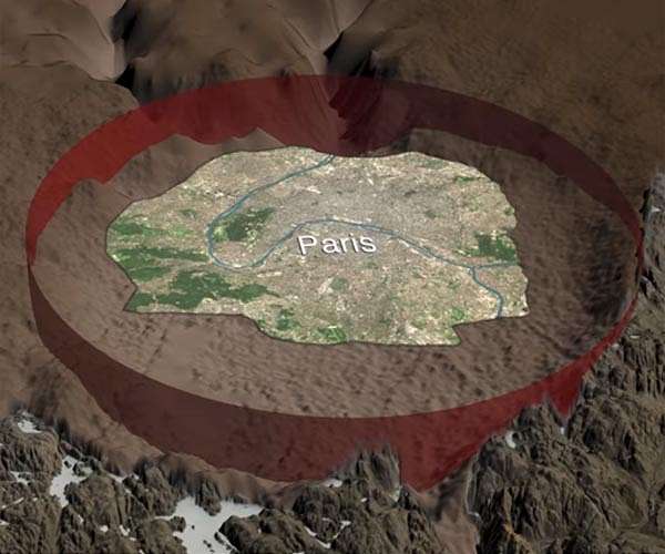 Research sheds light on origins, age of massive impact crater