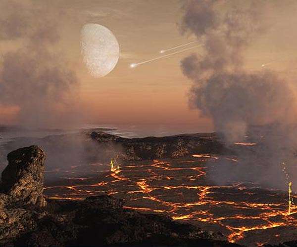 Early Earth was bombarded by series of city-sized asteroids