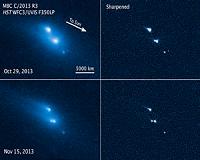 Hubble Telescope Witnesses Asteroid's Mysterious Disintegration
