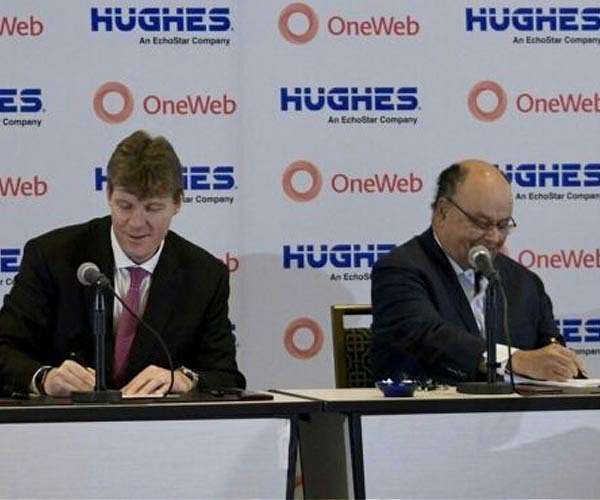 Hughes and OneWeb announce agreements for low earth Orbit satellite service in US and India