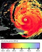 Taking Apart A Hurricane: Multi-Sensor Envisat Sees Through Frances