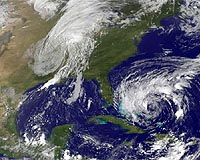 Deadly Hanna churns over Bahamas, heads to US