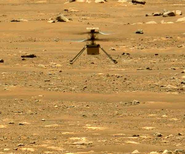 Mars helicopter Ingenuity approaches 14th flight