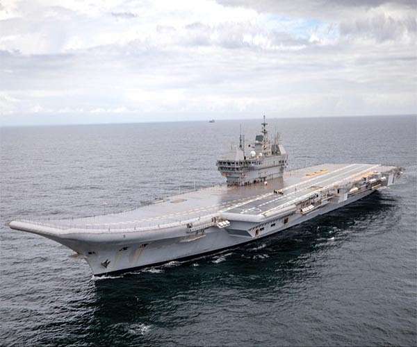 India flexes muscles with new aircraft carrier, task force